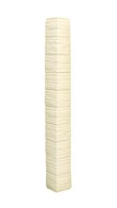 Планка угол наружный 1м Слоновая кость фактурный Скалистый Риф